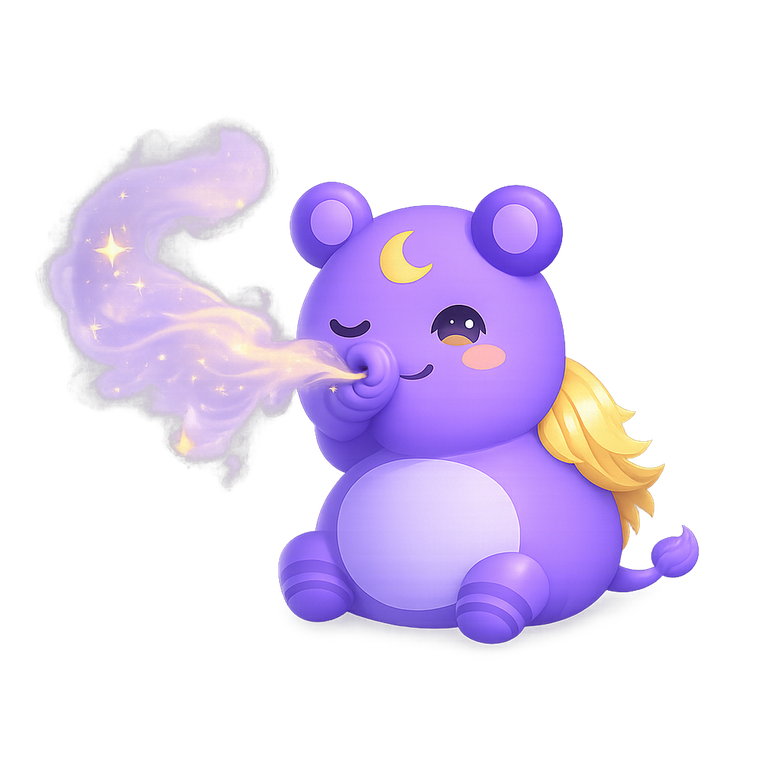Baku, the Dreamgate dream-eater, inhaling a nightmare